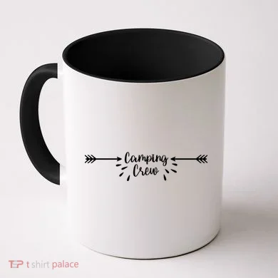 Camping Crew Arrow Coffee Mug
