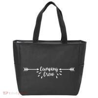 Camping Crew Arrow Tote Bag thumb 0