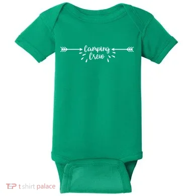 Camping Crew Arrow Baby Bodysuit