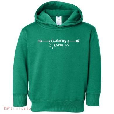 Camping Crew Arrow Toddler Hoodie