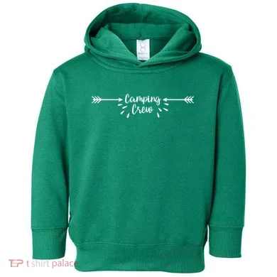 Camping Crew Arrow Toddler Hoodie