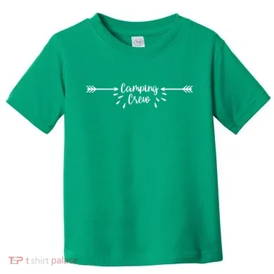 Camping Crew Arrow Toddler T-Shirt