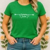 Camping Crew Arrow Women's T-Shirt thumb 2