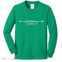 Camping Crew Arrow Kids Long Sleeve Shirt thumb 0