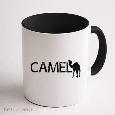 Camel Coffee Mug back