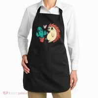 Cute Cactus And Hedgehog Apron thumb 2