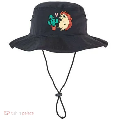 Cute Cactus And Hedgehog Bucket Hat