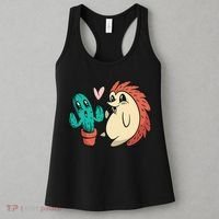 Cute Cactus And Hedgehog Women's Tank Top thumb 3