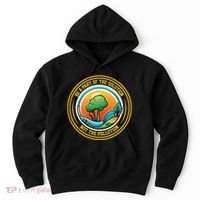 Climate Change Awareness Emblem Hoodie thumb 0