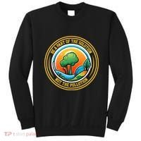 Climate Change Awareness Emblem Sweatshirt thumb 0