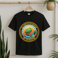 Climate Change Awareness Emblem T-Shirt thumb 2