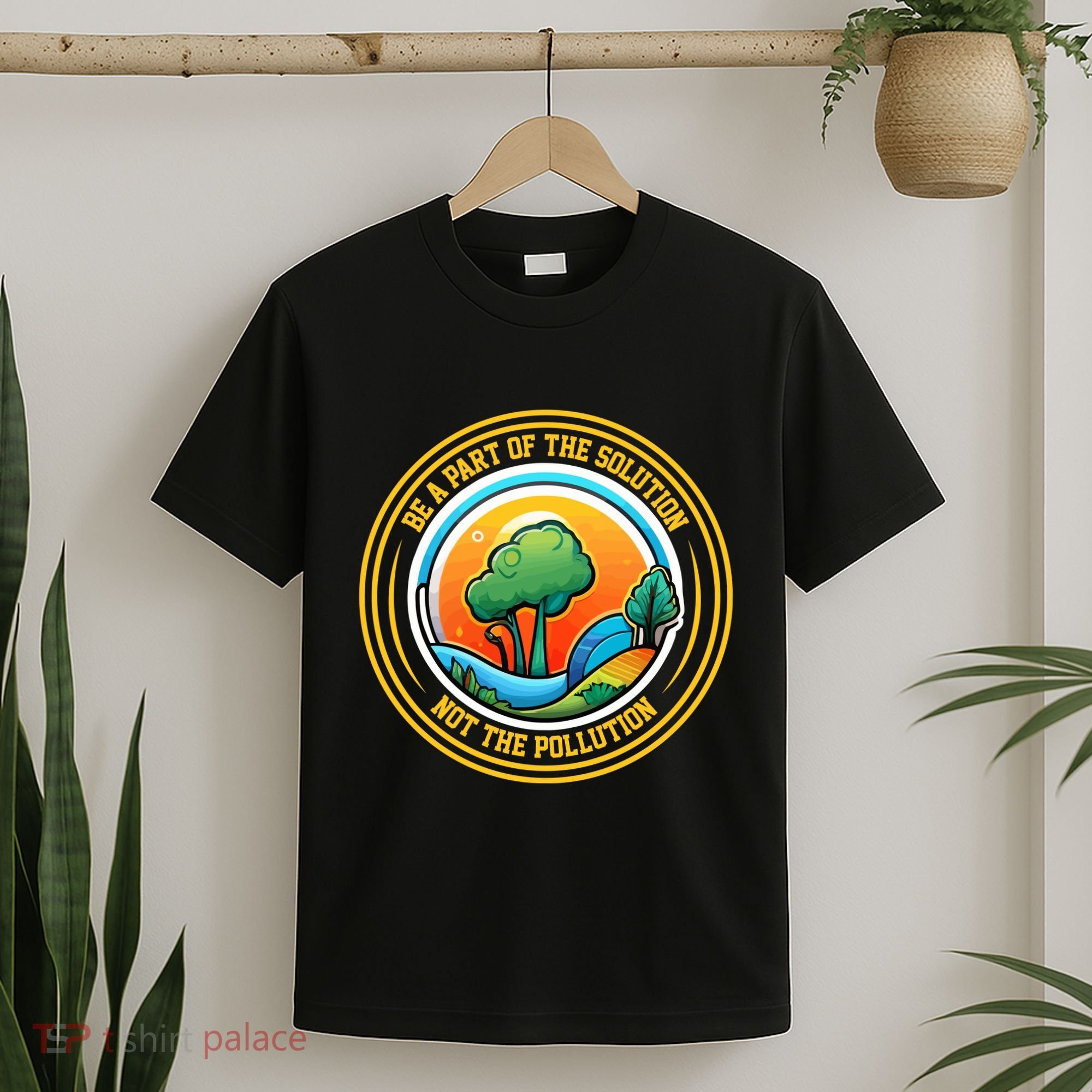 Climate Change Awareness Emblem T-Shirt