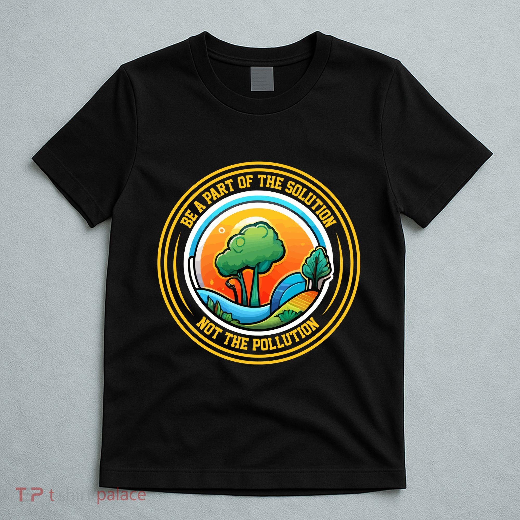 Climate Change Awareness Emblem T-Shirt