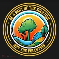 Climate Change Awareness Emblem Bucket Hat thumb 4