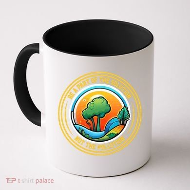 Climate Change Awareness Emblem Coffee Mug