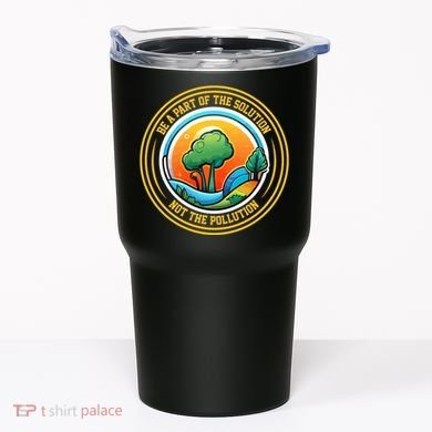 Climate Change Awareness Emblem Tumbler