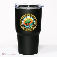 Climate Change Awareness Emblem Tumbler thumb 0
