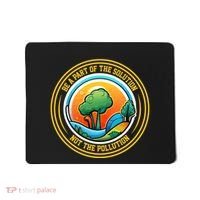 Climate Change Awareness Emblem Mousepad thumb 0