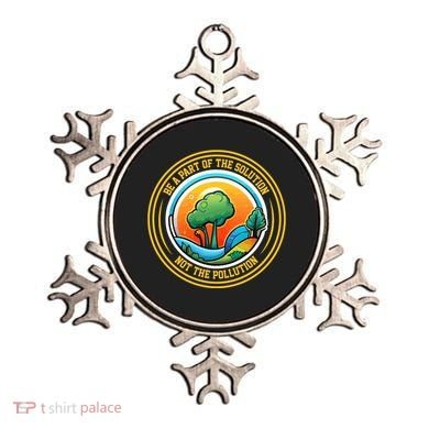 Climate Change Awareness Emblem Ornament