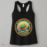 Climate Change Awareness Emblem Women's Tank Top thumb 3