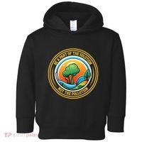 Climate Change Awareness Emblem Toddler Hoodie thumb 0