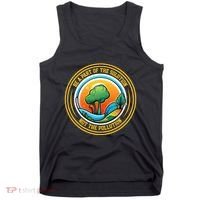 Climate Change Awareness Emblem Tank Top thumb 0