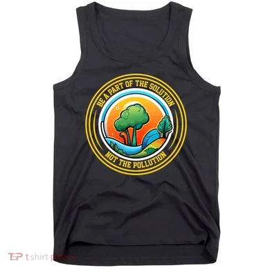 Climate Change Awareness Emblem Tank Top