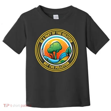 Climate Change Awareness Emblem Toddler T-Shirt