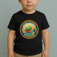 Climate Change Awareness Emblem Toddler T-Shirt thumb 2