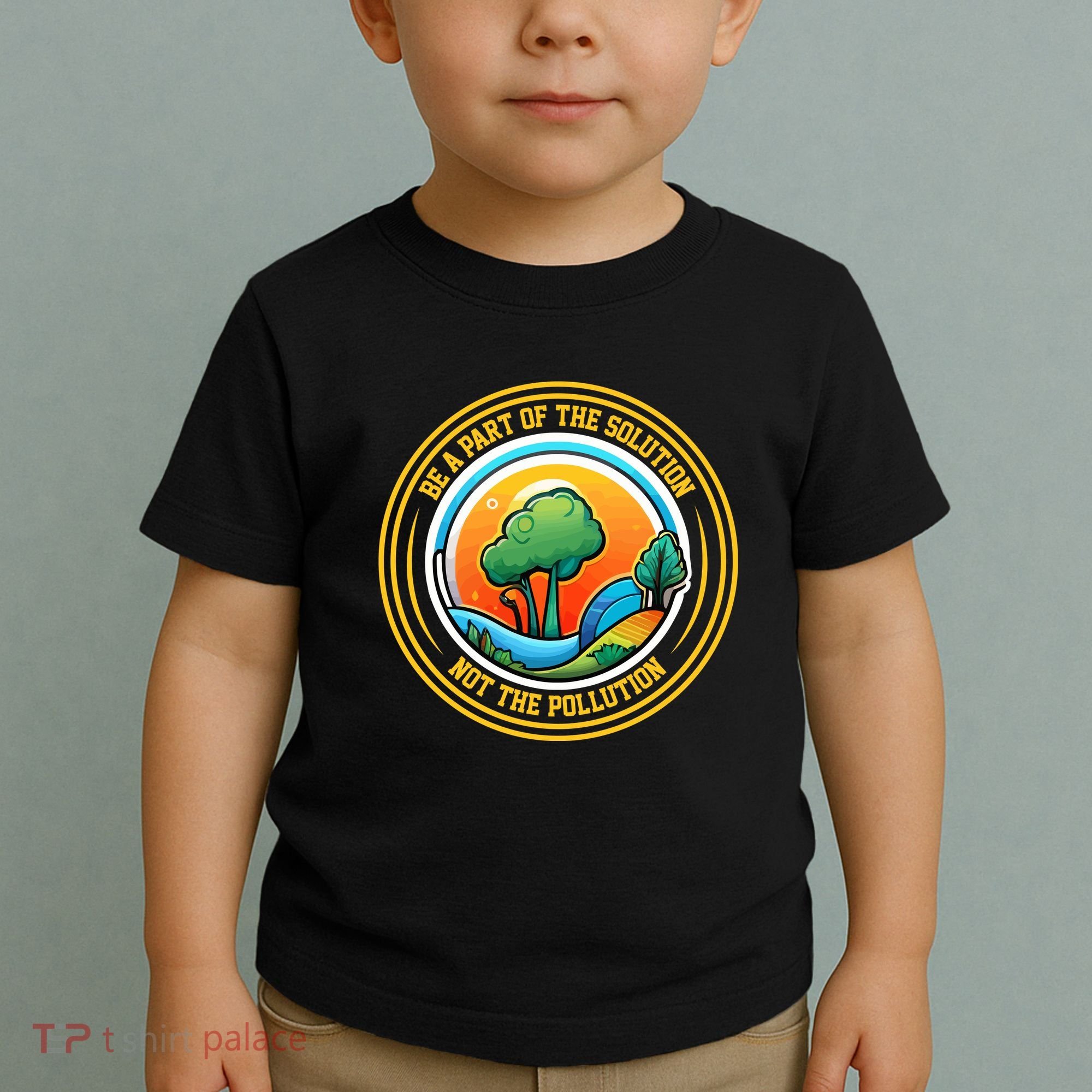 Climate Change Awareness Emblem Toddler T-Shirt