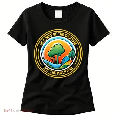 Climate Change Awareness Emblem Women's T-Shirt