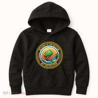 Climate Change Awareness Emblem Kids Hoodie thumb 0