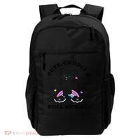 Cute Cuddly And Full Of Rage Cute Cat With Rainbow Backpack thumb 0