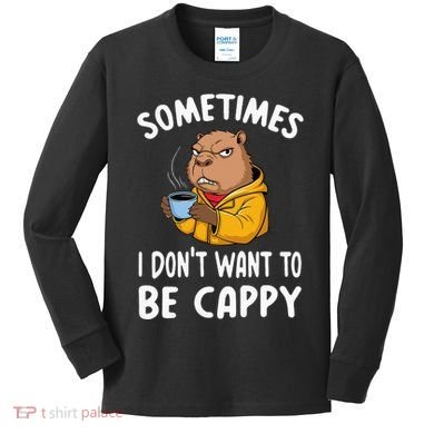 Capybara Kids Long Sleeve Shirt