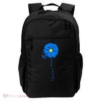 Colon Cancer Awareness Sunflower Ribbon Backpack thumb 0