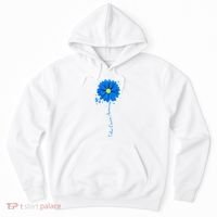 Colon Cancer Awareness Sunflower Ribbon Hoodie thumb 0