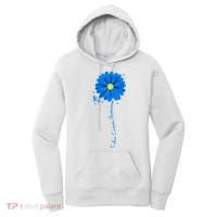 Colon Cancer Awareness Sunflower Ribbon Women's Hoodie thumb 0