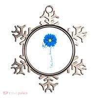 Colon Cancer Awareness Sunflower Ribbon Ornament thumb 0