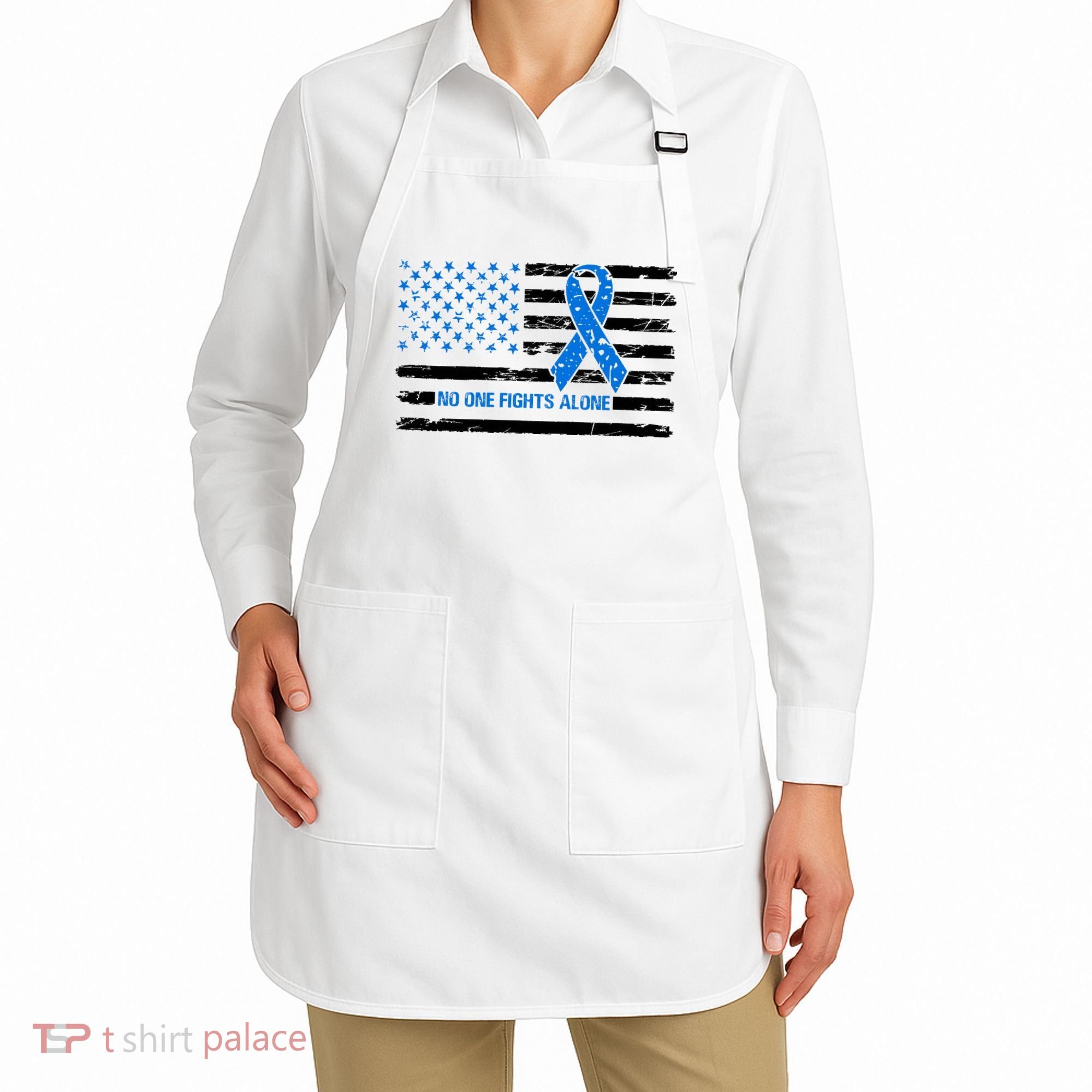 Colon Cancer Awareness Apron