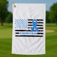 Colon Cancer Awareness Golf Towel thumb 1