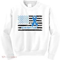Colon Cancer Awareness Kids Sweatshirt thumb 0