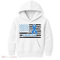Colon Cancer Awareness Kids Hoodie thumb 0