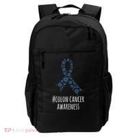 Colon Cancer Awareness Ribbon Backpack thumb 0