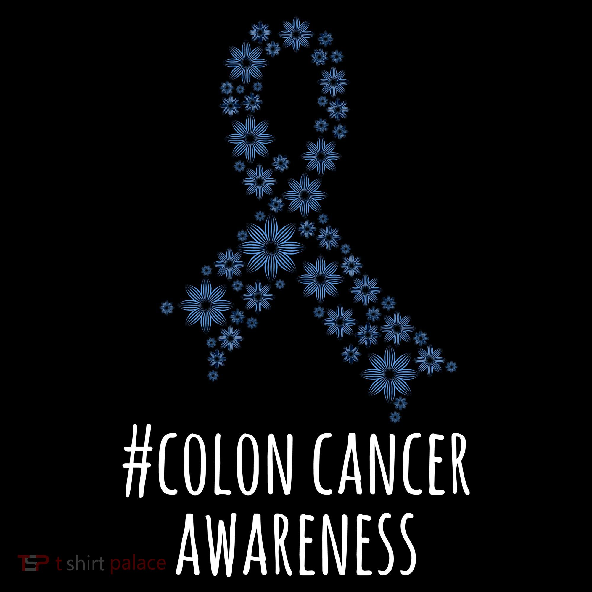 Colon Cancer Awareness Ribbon Coaster