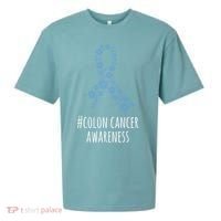 Colon Cancer Awareness Ribbon Sueded Cloud Jersey T-Shirt thumb 0