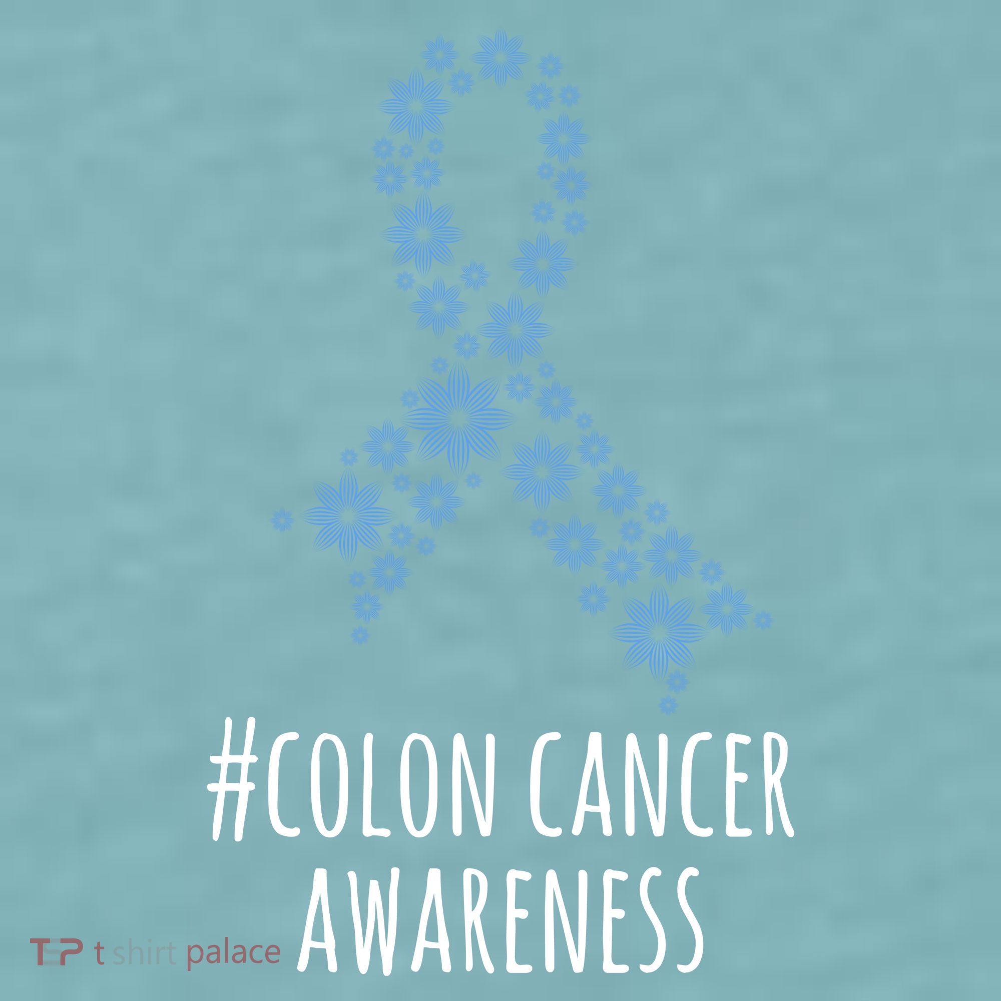 Colon Cancer Awareness Ribbon Sueded Cloud Jersey T-Shirt