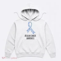Colon Cancer Awareness Ribbon Hoodie thumb 0