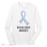 Colon Cancer Awareness Ribbon Long Sleeve Shirt thumb 0