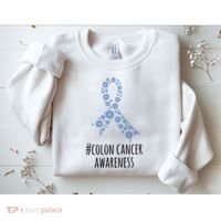 Colon Cancer Awareness Ribbon Sweatshirt thumb 2