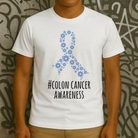 Colon Cancer Awareness Ribbon T-Shirt thumb 3